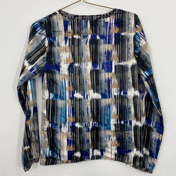 BKE BOUTIQUE PRINTED BLOUSE WOMEN SzS - Picture 2 of 8